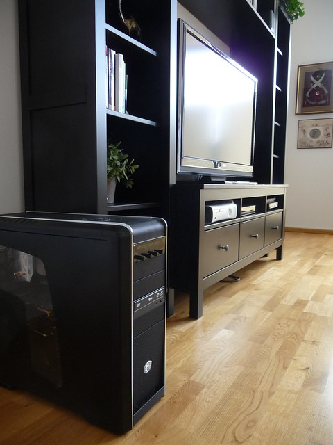Living Room Bitcoin Miner Rig